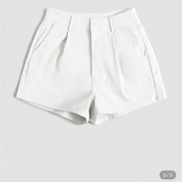 Pants - Women's White Shorts